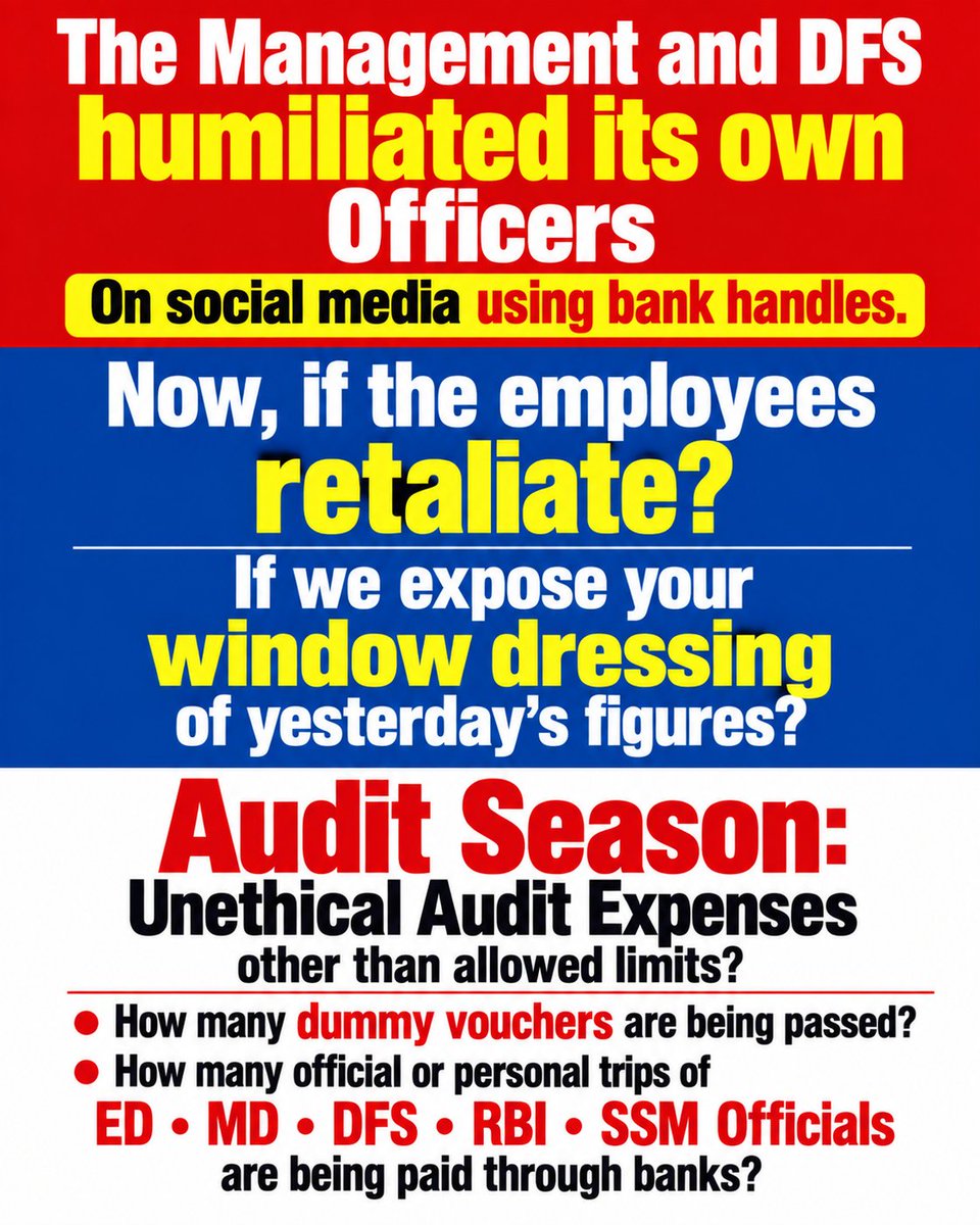 bankaffairs's tweet photo. Dear Management,

Every action will have a reaction.

Be honest. Be truthful. Do real customer service—not just drama.

If you really care about customers, return all excess commissions collected through insurance products for your own benefits.

Customer service means putting customers first—not targets and commissions.