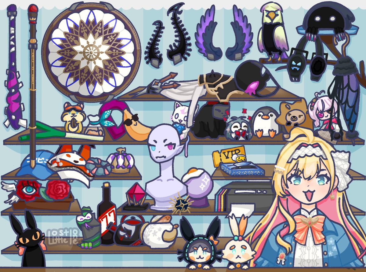 Lostlittle_one's tweet photo. care to buy some wares from the multiverse travelling merchant? 🪄
#DrawMillie https://t.co/iyl5kF09jg