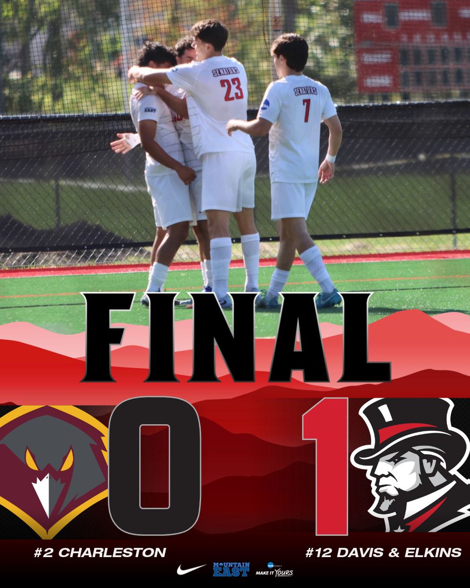 SenatorNation's tweet photo. SENATORS TAKE DOWN #2 CHARLESTON! Johan Magana's 88th-minute strike gives #12 D&amp;E a 1-0 victory in a massive MEC showdown as the Senators remain unbeaten at 8-0-1!

#RollSens #DEfendTheHills https://t.co/er5ZTMLk66