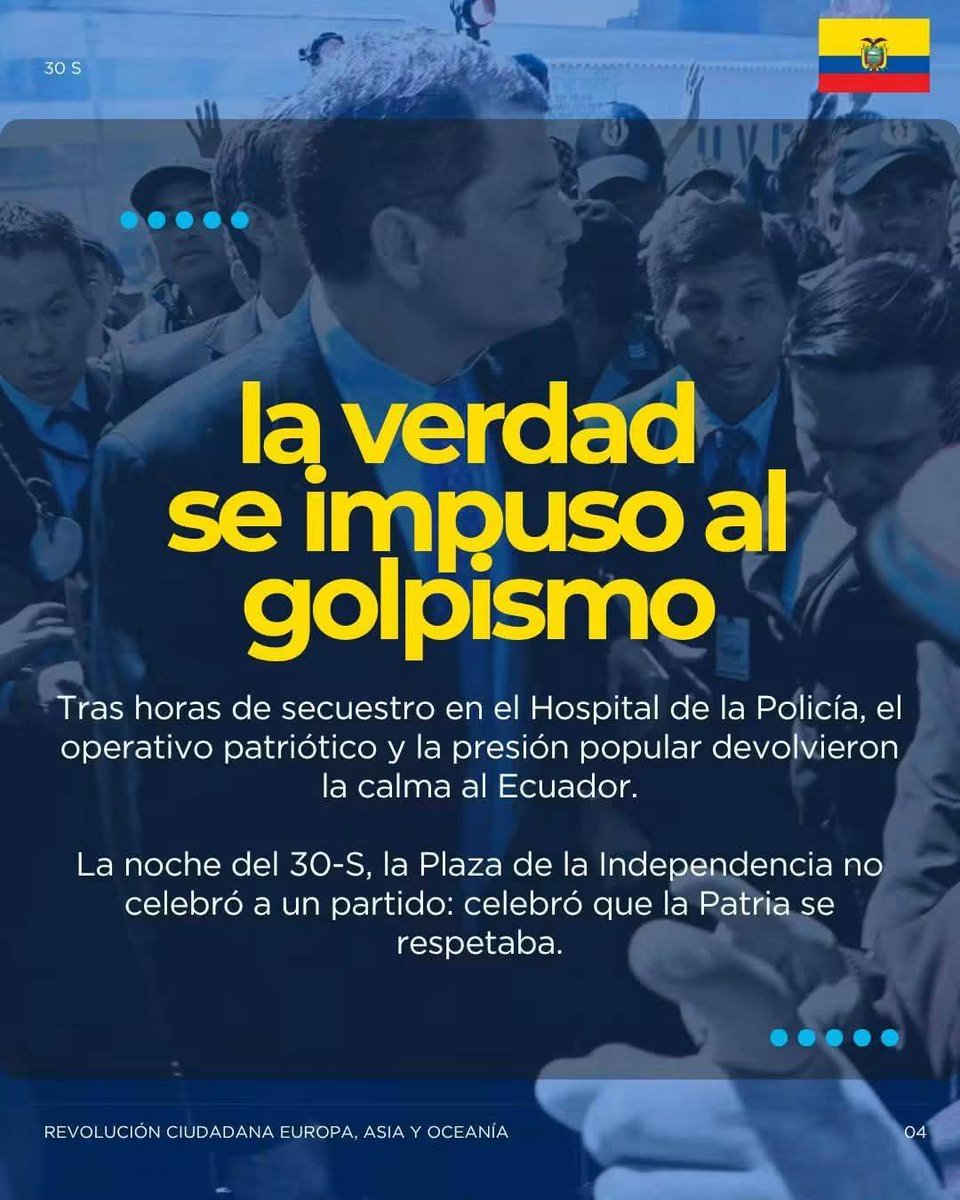 RC5EEUUYCANADA's tweet photo. 🔴EN VIVO #Muchedumbre30S
¿Cómo olvidar cuando, x primera vez en la historia, el pueblo salió a defender a su presidente? ✊🏽 Prohibido Olvidar #ElDíaQueTriunfoLaDemocracia
Conéctate, comenta y difunde 📲
🔗https://t.co/aagpVoiA2W

🔗https://t.co/schU5lR18r https://t.co/lJUtNAw5u7