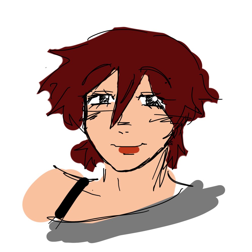 hatingjustohate's tweet photo. Fastest yams fanart ever recorded I’m sorry. It’s bad. Kill me baka #yamstwt @yammieonline https://t.co/L8PAluUO19