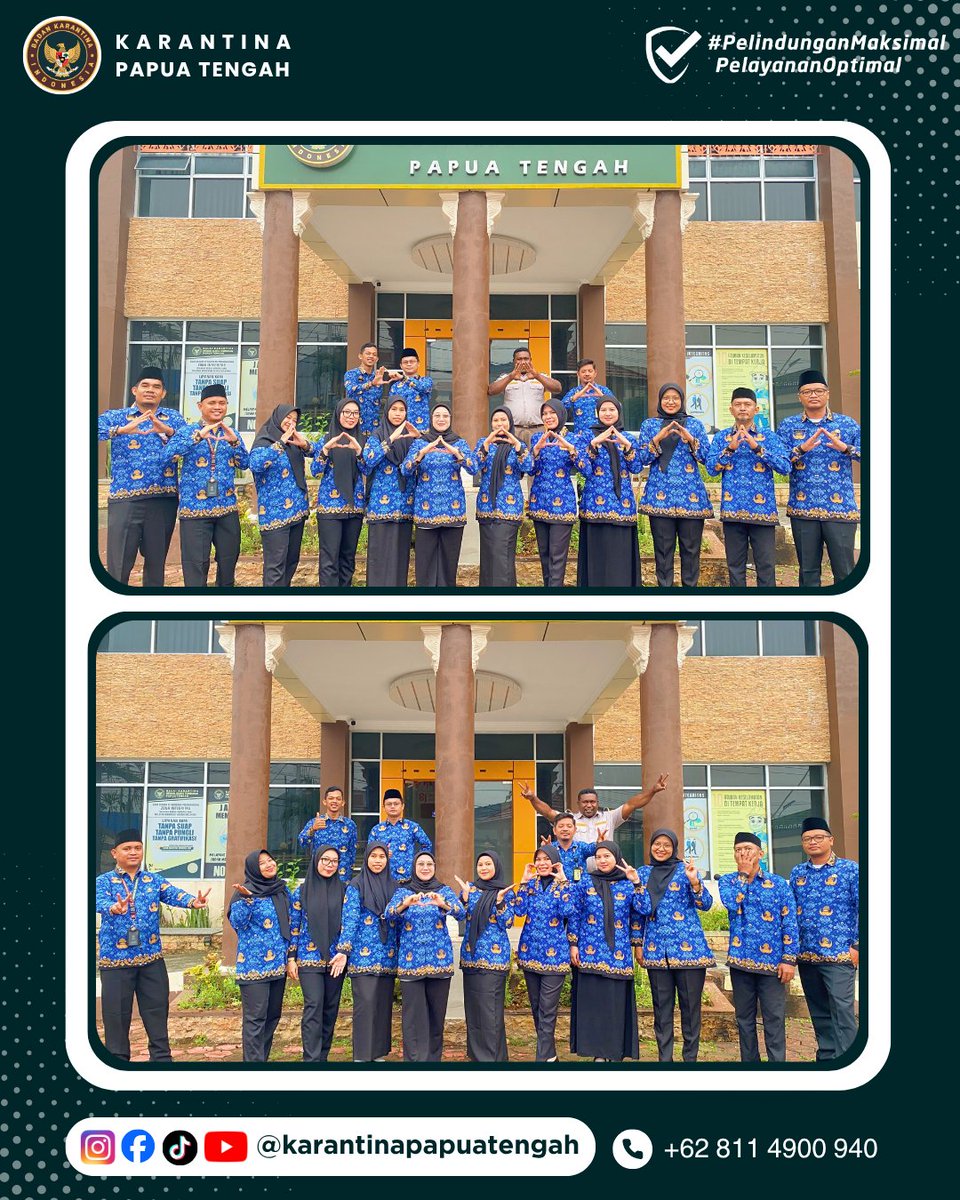 KarantinaPateng's tweet photo. Amolongo SobatQ 👋🏻

Rilis Karantina Papua Tengah, 01 Oktober 2026
Nomor : 108/BKHIT-PT/09/2026

Hari Kesaktian Pancasila : Teguhkan Ideologi, Kokohkan NKRI

Selengkapnya : https://t.co/ezjoBi285g

#harikesaktianpancasila2026 #karantinapapuatengah #karantinaindonesia https://t.co/DniCcgyXr3