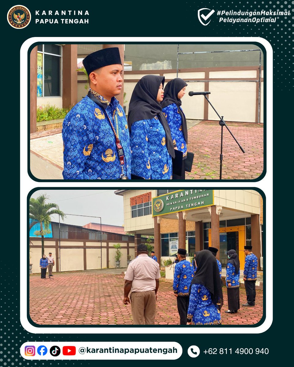 KarantinaPateng's tweet photo. Amolongo SobatQ 👋🏻

Rilis Karantina Papua Tengah, 01 Oktober 2026
Nomor : 108/BKHIT-PT/09/2026

Hari Kesaktian Pancasila : Teguhkan Ideologi, Kokohkan NKRI

Selengkapnya : https://t.co/ezjoBi285g

#harikesaktianpancasila2026 #karantinapapuatengah #karantinaindonesia https://t.co/DniCcgyXr3