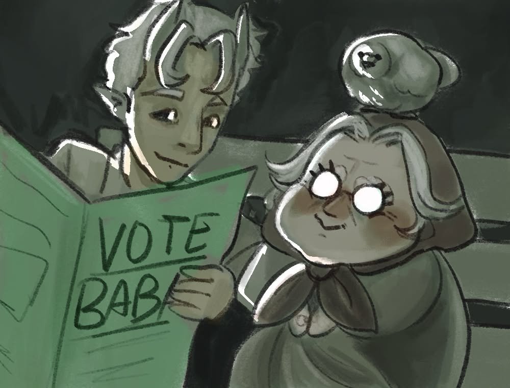 RomanTheIxian's tweet photo. The sweetest old lady i have ever met
#VOTEBABA https://t.co/0q7HjPvCFm