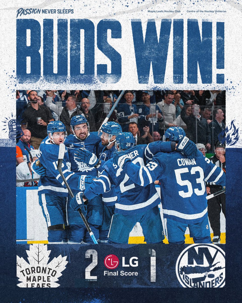 MapleLeafs's tweet photo. LEAFS WIN!!!

@LGCanada | #Leafs https://t.co/xG6yQLmLkO