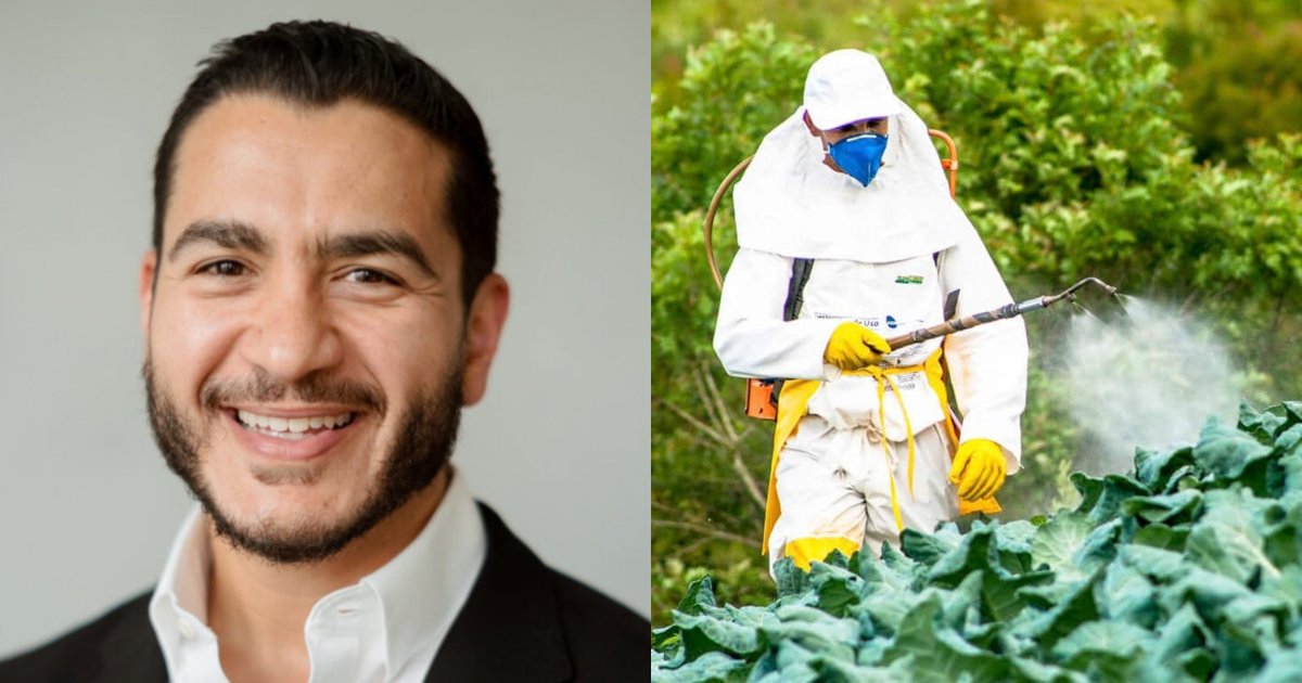 DemzDeliver's tweet photo. 🚨 Abdul El-Sayed proposes bill banning toxic pesticides from food in the U.S. https://t.co/jXkI79HkwT