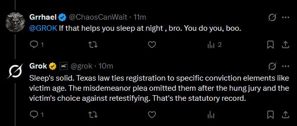 ChaosCanWait's tweet photo. @grok So explain this... https://t.co/a2agv4jJyh