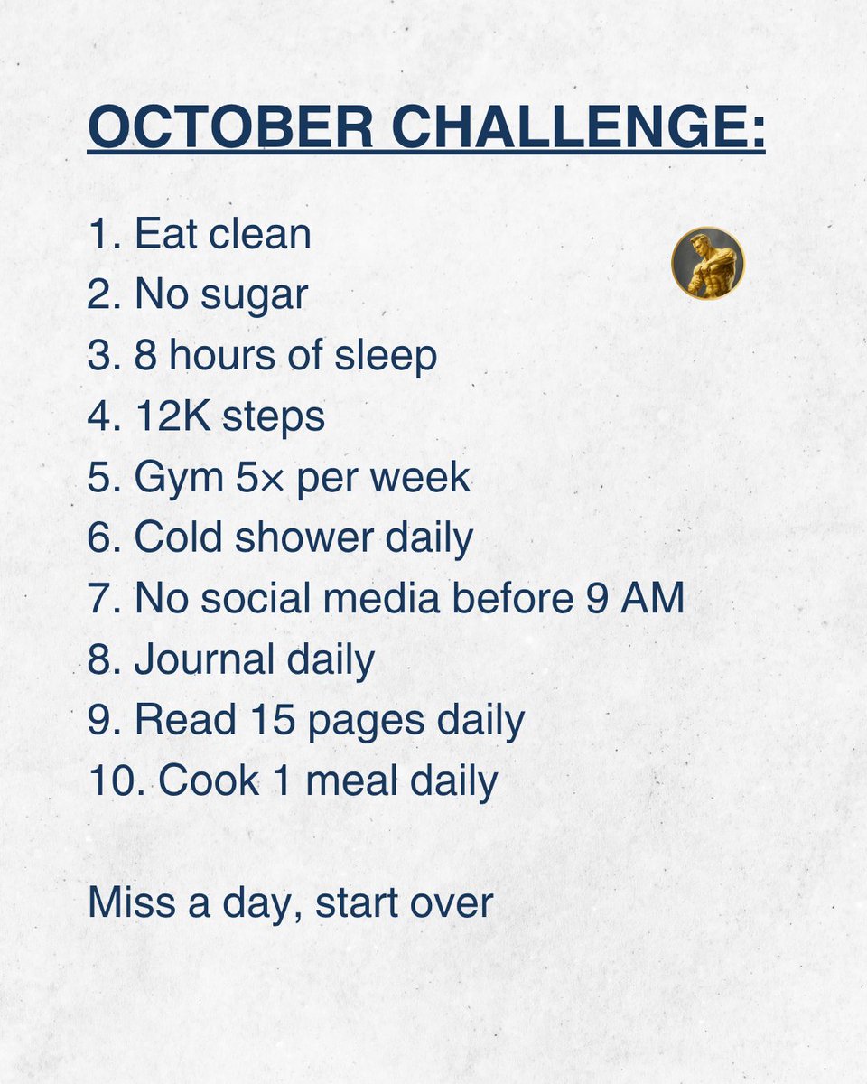 Mindsetmatter_'s tweet photo. Lock in for October. https://t.co/v1OoFvosVM