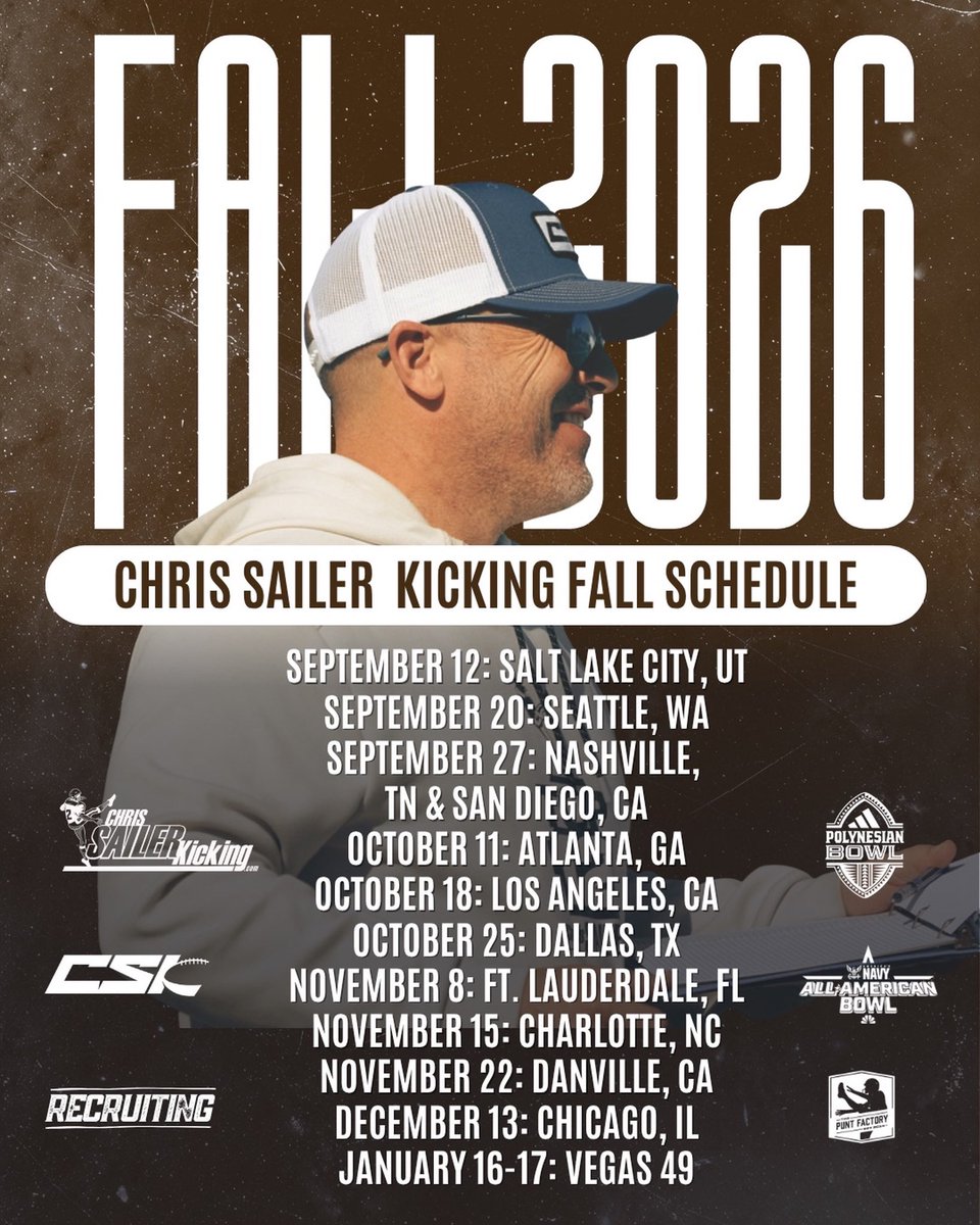 Chris_Sailer's tweet photo. Camp Update! The GA Fall Ranking Camp set to take place on Sunday, October 11th in Atlanta is about to sell out. There are 5 spots left. Be sure to register ASAP to secure your spot! 

https://t.co/xducafYUEQ

See you there! https://t.co/iPr8zFBz9P