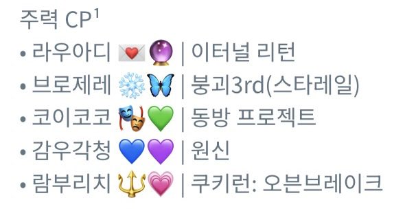 Linne_Labyrinth's tweet photo. 제 메인 CP는 이 다섯입니다
살아오면서 제일 깊게 팠던 CP들이라...
라우아디 브로제레 코이코코 감우각청 람부리치 하는분들은 내게로 https://t.co/dgHUeXR6Cm