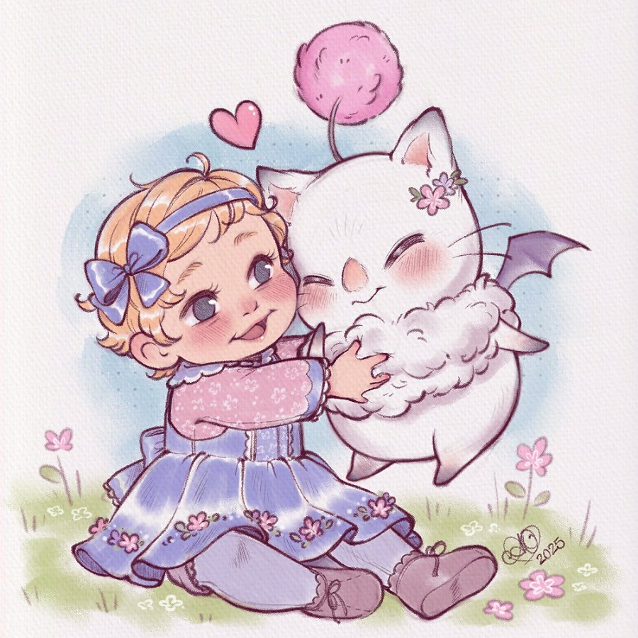 tangledupbrave's tweet photo. For anyone who wanted more inspiration for a ff-loving toddler bedroom, please enjoy. The loporrit's name is snuggling way. And the artwork is by Aprilovebird 🥰
#ffxiv #ff14 #moogle https://t.co/TSt9iJOyNB