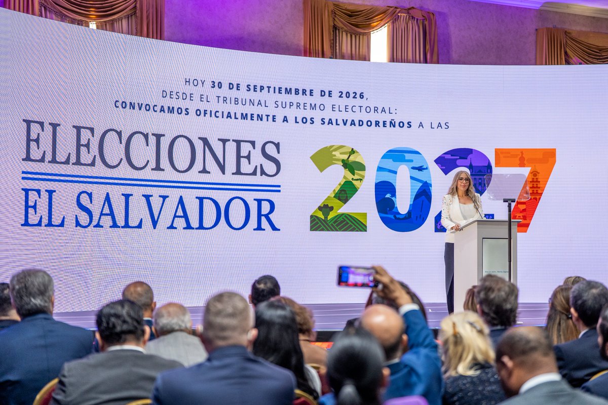 TSEElSalvador's tweet photo. «A cada salvadoreño habilitado para votar, dentro y fuera del territorio nacional, le hago un llamado: ejerzan su derecho al sufragio. Infórmense por los canales oficiales y participen de manera libre, consciente y responsable».
— Magistrada Presidente del TSE https://t.co/b96pjprIpj