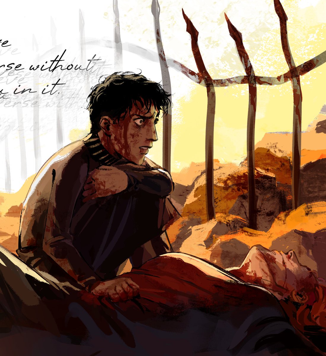 grynwood's tweet photo. You ever think about the fact that Harrow has literally never known a day of her life without Gideon in it?

Until that day
#tlt #TheLockedTomb https://t.co/b1FlWRu7LL