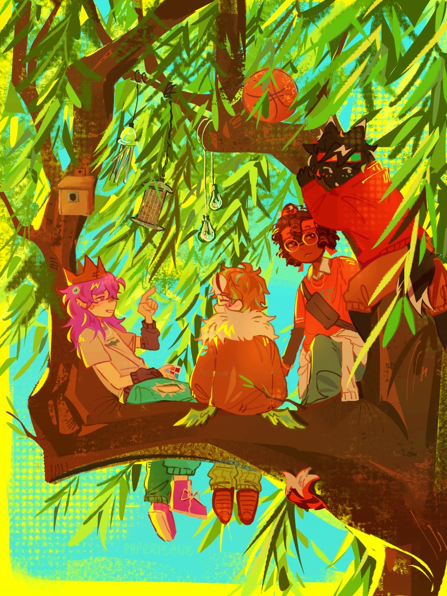 pyperplane's tweet photo. #unstableuniverse 🎐🌳 ill return to ghostbusterS angst soon i prommy https://t.co/416O86DFxP