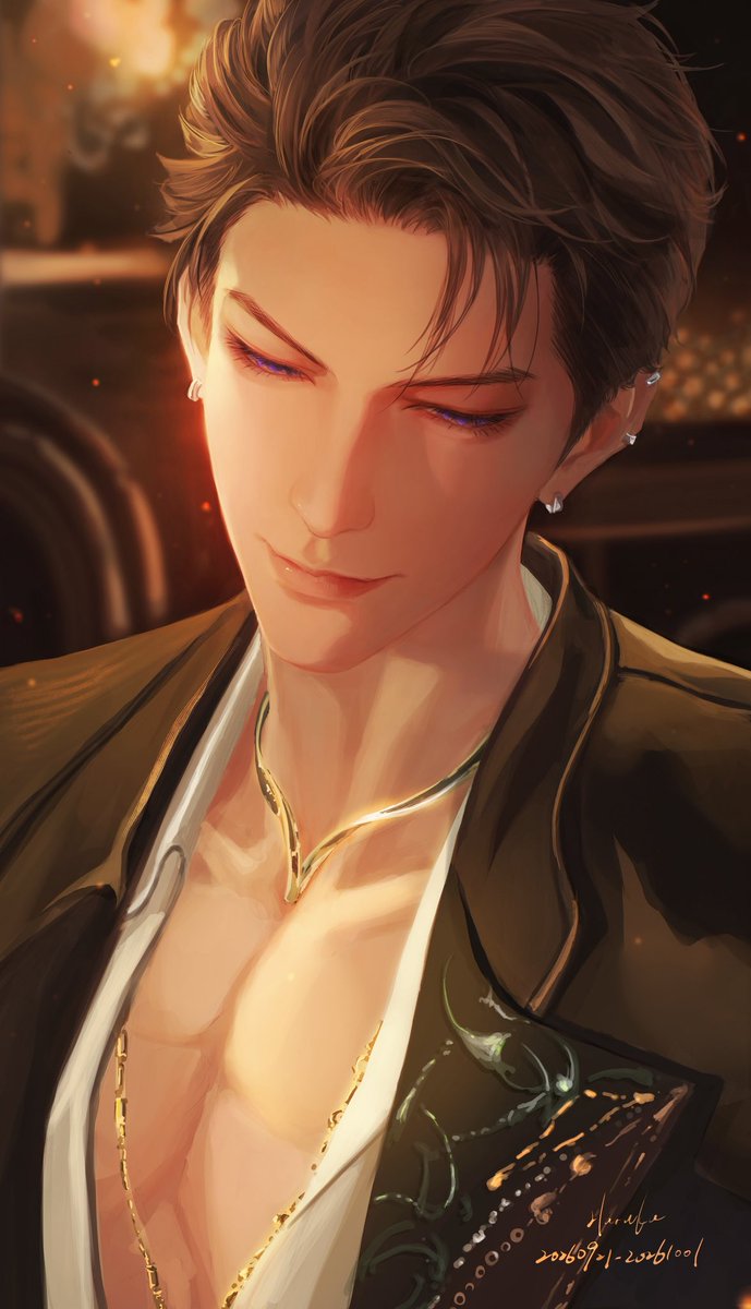 rinrinharu_1121's tweet photo. #夏以昼 #Caleb #マヒル 
#恋与深空 #恋と深空 #LoveandDeepspace 

“是不是，该到我了？” https://t.co/pzvVAHtCDG