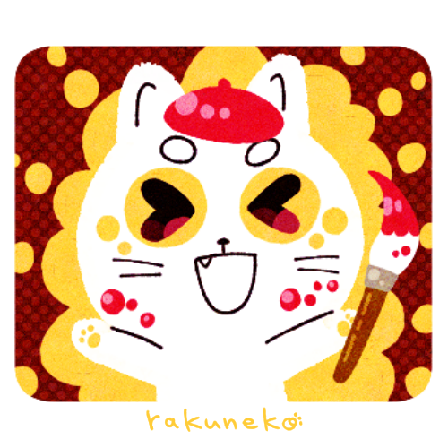 rakuneko_image's tweet photo. miniシリーズ第1665弾！
思いっきり絵を描こう！

#イラスト #猫 #白猫 #秋 #芸術の秋 https://t.co/enKjH4Y5mO