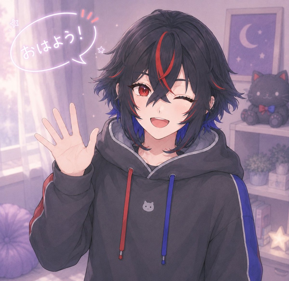 kaito3v's tweet photo. みんなおはよー!今日もゆるふぁいだよー!
#おはようＶTuber https://t.co/9GAegV7Ga7
