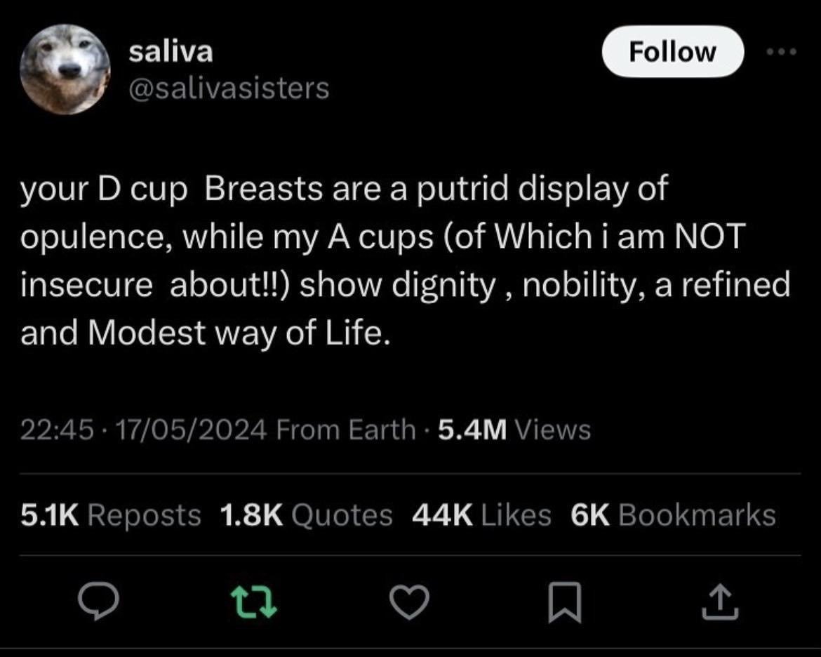 breedmancer's tweet photo. They're b cups but still!! https://t.co/Minz6YmsS3