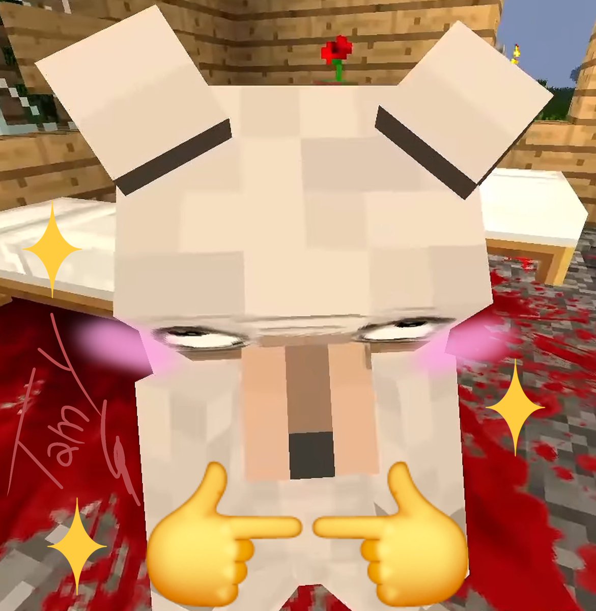 Tamy_Darling's tweet photo. Guess who got onto the fandom? That's right! I made some Jerry Modified pictures!! Now here are the HASHTAGS!! #JerryTheDog #Minecraft #LookOut2DD #Siwwmd #JerryMinecraft! Below i'll put more pics! (BECAUSE I loved how this one went) https://t.co/57UkN94bvm