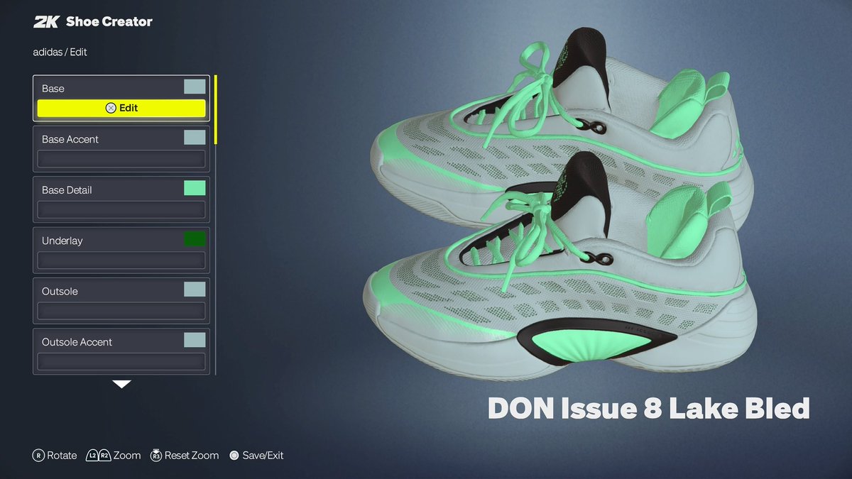 JustDZYGames's tweet photo. 🇸🇮 Kiú Dragić × @adidas
30 points. New rookie high. And now, a PE with a story.
Inspired by Lake Bled, one of Slovenia’s most iconic landmarks.
From the waters of Bled to the streets of Chicago.
7 Continents. 1 Game. 🏀
PE Design: @TheSoleLab_2k🔥👟
#NBA #2K #MyNBA https://t.co/3GrZq1PQ4p