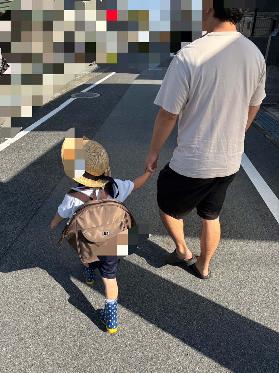 mika1401f's tweet photo. １年間の災害派遣お疲れ様🥰
能登の人達いい人ばっかりで
良かったね！今日は引っ越しやら手続きやらで休暇もらったみたいやから
しゅんと一緒に登園してた🏃‍♀️ https://t.co/DZtrcCIfmj