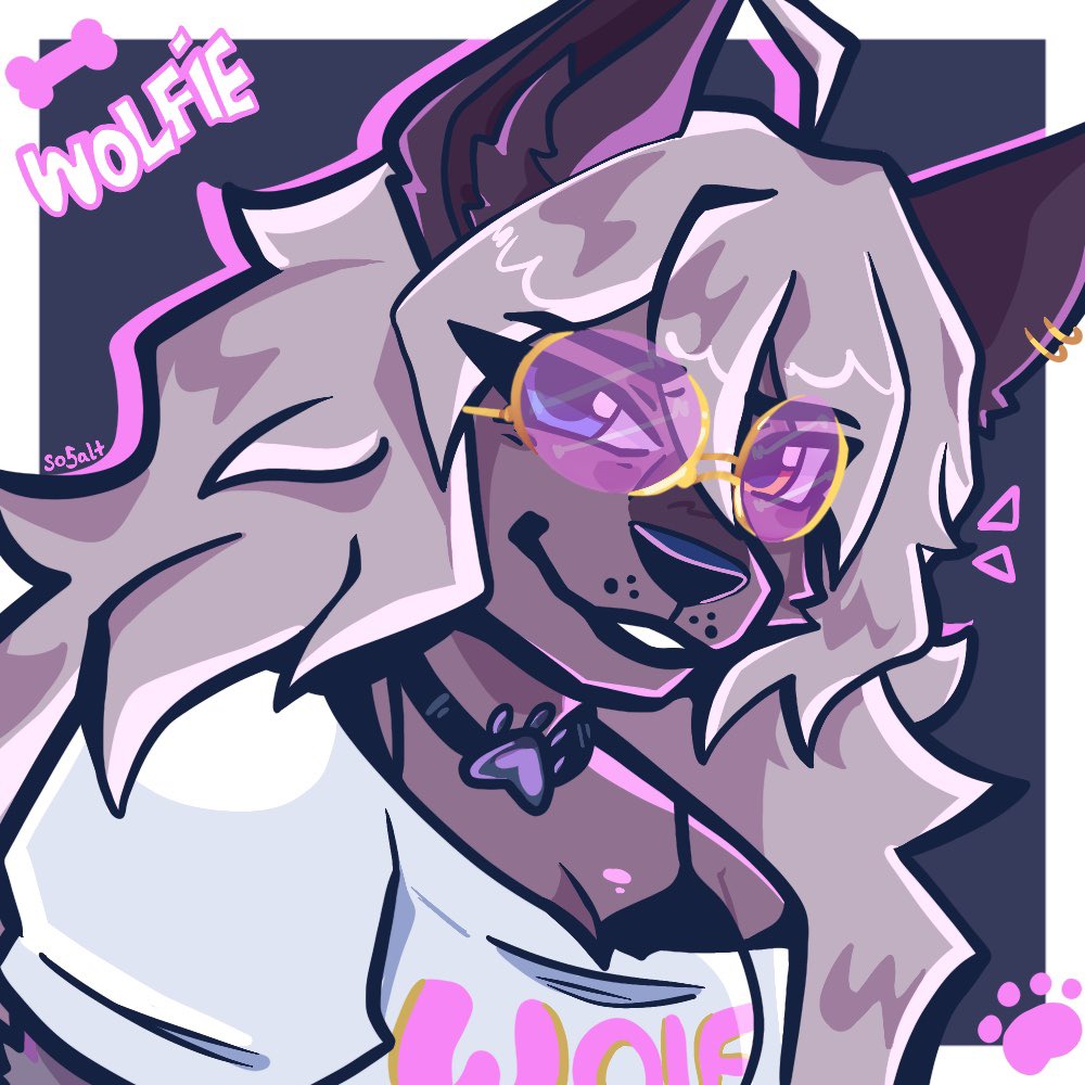 So5alt's tweet photo. wolfie! #Fortniteart https://t.co/RHbEq3QlCD