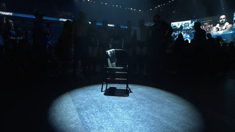 JJWilliamsWON's tweet photo. Forever our BASTARD. 

#AEWDynamite https://t.co/MWR0kn3gcN