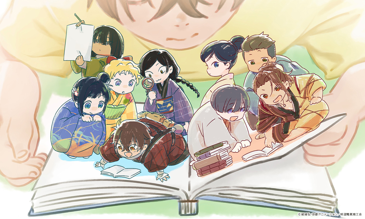 denkimokuroku's tweet photo. 京都アニメーションスタッフより、放送応援イラストが続々到着――‼

TVアニメ『二十世紀電氣目録-ユーレカ・エヴリカ-』
『#二十世紀電氣目録_望む未来へ』を付けて第13話の感想もぜひ投稿くださいね⚡

Netflixにて好評配信中💡
#二十世紀電氣目録 https://t.co/446Kc3S1vI