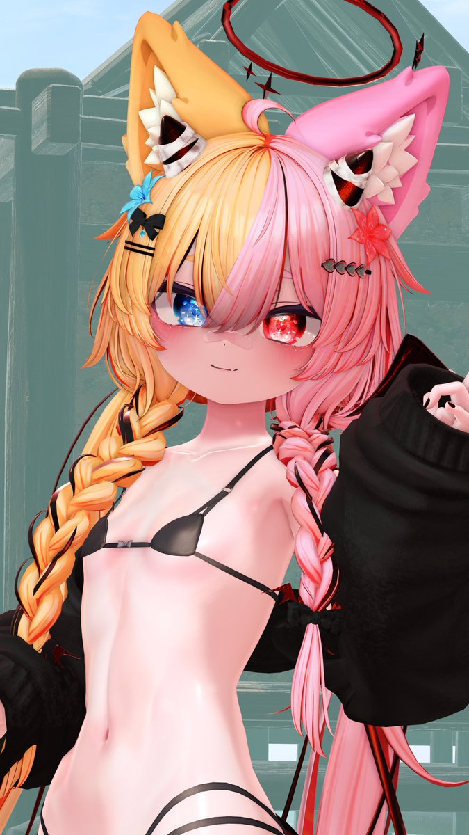 Lily_Moetsuki's tweet photo. Let's roast in the sun together!~ https://t.co/FPsKA8MGDT