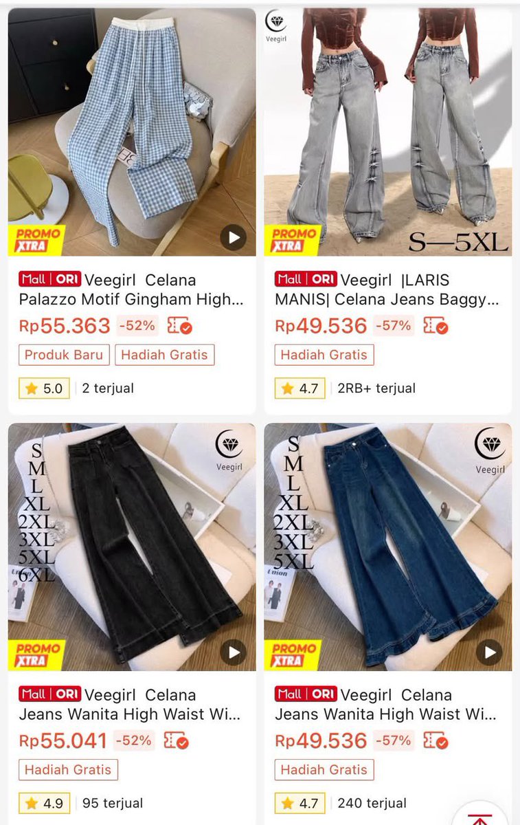 chqerl's tweet photo. nangis banget 😭 di ekonomi gini ternyata ada toko mall ori yang jual celana jeans murah-murah gini 😭😭 hidden gem banget nih yang lagi cari jeans murce tp kualitas oke! 🙌🏻 https://t.co/YAGyVAUEWs