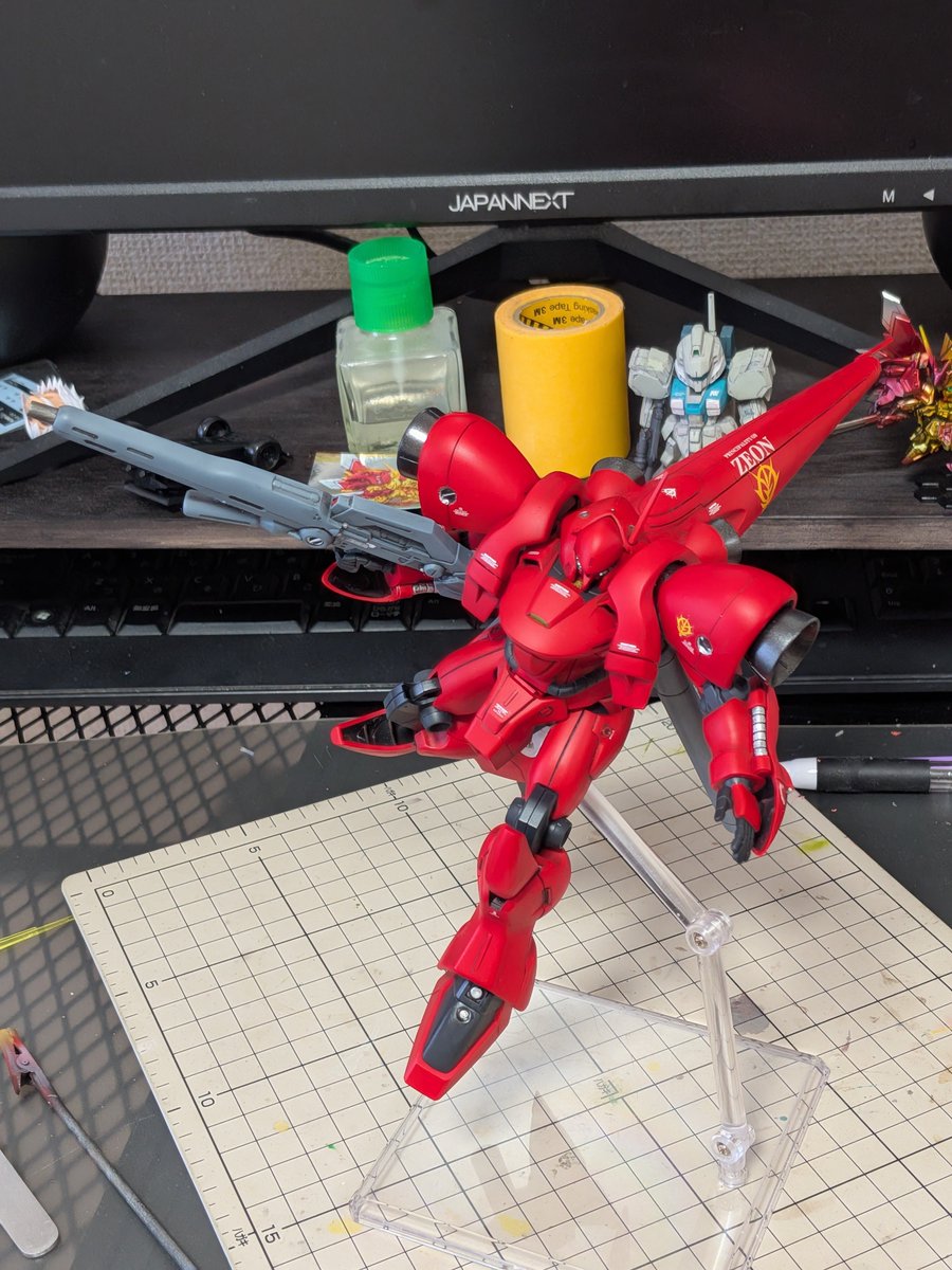 2hinfan's tweet photo. GERBERA-TETRA ZEON used
ガーベラ・テトラ　ジオンユースト
完成　#ガンプラ https://t.co/3pAq1WlUT2