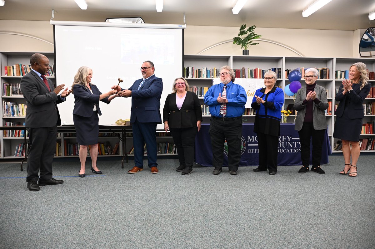 TonyThurmond's tweet photo. Traveled 7 hours to help the South Monterey County Joint Union High School District celebrate their exit from state receivership. We are working on new legislation to help districts get more revenue to offset declining enrollment and population decline. https://t.co/cbG1Wu1NUV