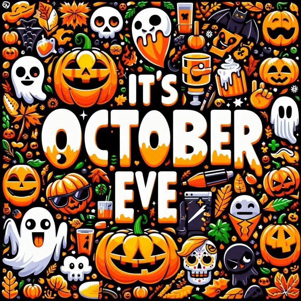 DJTommyRocks's tweet photo. #GoodbyeSeptember
#ItsAlmostOctober
#HappyOctoberEve
#ItsOctoberEve #OctoberEve
#October #OctoberVibes https://t.co/F2gehCpn5Q