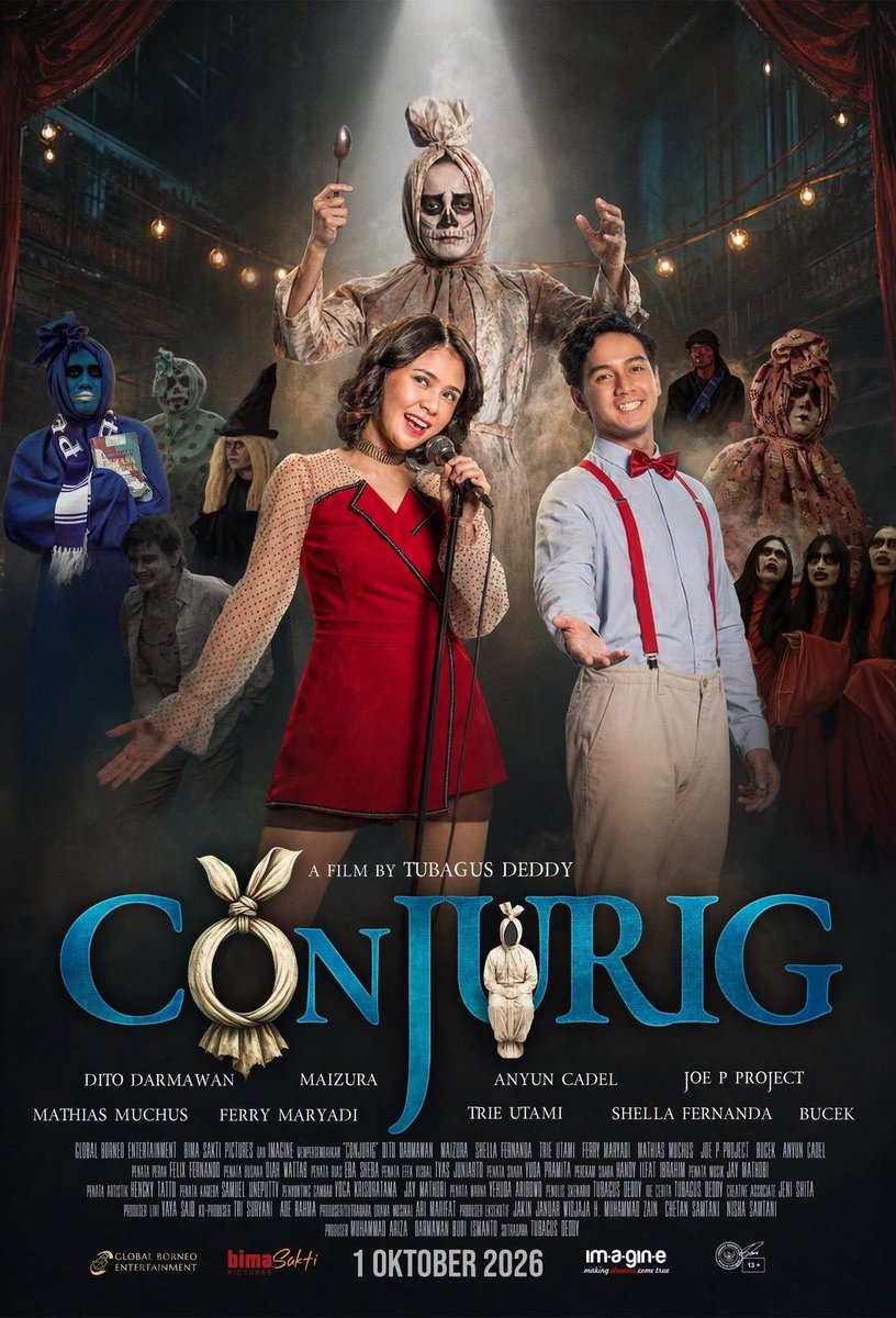 yan_widjaya's tweet photo. Kamis, 2/10/2026, 4 Film Baru
Layar di XXI Jakarta:
#Conjurig 1
#Djamin 15
#LobangBuaya 20
#WargaRusun609 20
+ 
#Ibu,BAT? 37 ke 30
#AgensiRT 30 ke 21
#MemburuPmangsa 24 ke 12
#BisikanDGringsing 19 ke 6
#Ibadah&amp;Cinta 15 ke 2
#Istimewa 5 ke 1
 #Munafik ajek 1
#OpPestaCopet ajek 1
= https://t.co/CEalz5mKxi