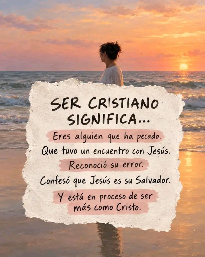 lisbeth1302's tweet photo. Ser cristiano no significa tener una vida perfecta.
Significa reconocer que necesitamos a Jesús, aceptar  su gracia y permitir que Él transforme nuestra manera de vivir, un día a la vez. https://t.co/nxzoprPNgK