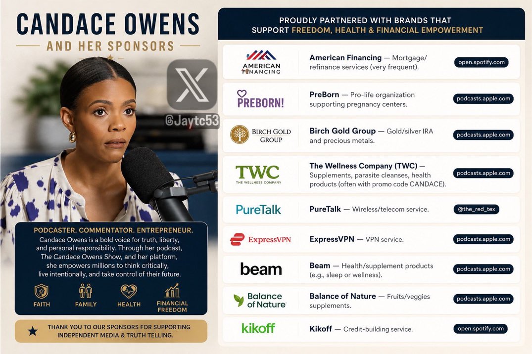 __0HOUR1_'s tweet photo. Start emailing Candace Owens sponsors tell them you’re not ok with them stalking a widow https://t.co/lX6vUu5o4X
