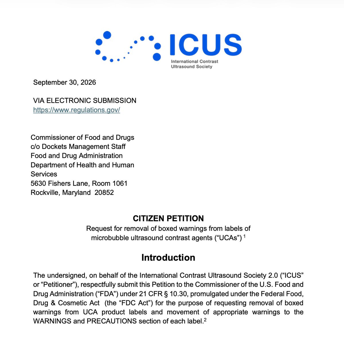 DocStrom's tweet photo. Today, we @icus_society submitted a citizens petition to the @FDA to remove the black box warning for #UEAs.  After 2 decades of use, the science is clear: #UEAs remain among the safest of all contrast agents and it's time for the label to change. DM if you want to help. https://t.co/XAZmRGlcpe