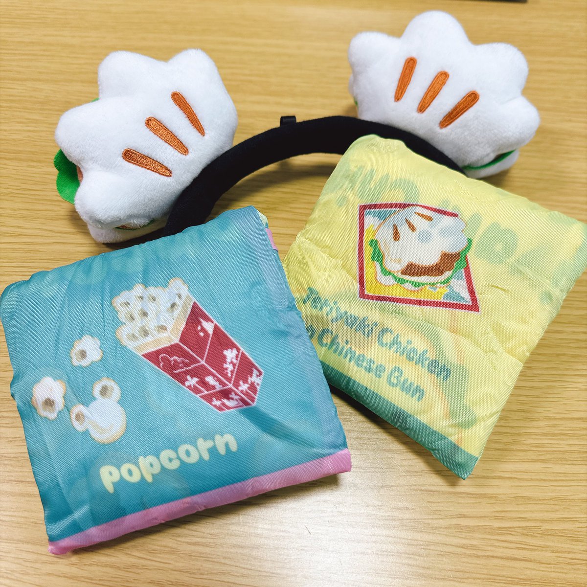 _mgmouse's tweet photo. スタンバイパス拾えて念願のパオバッグ手に入れた💓ポップコーンも出てラッキー🥳 https://t.co/RR4Y7Zsha0