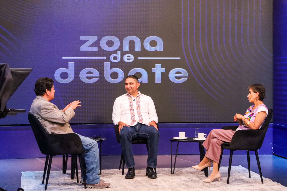 Gil_MG's tweet photo. Qué gusto estar en #ZonaDeDebate con @rosyramales y @jaimelabc, donde hablamos de los avances que estamos impulsando desde el #ICEO.

🔔 La Alerta Catastral ya es una realidad: un mecanismo gratuito que ayuda a proteger el patrimonio de las familias oaxaqueñas y prevenir posibles fraudes inmobiliarios y despojos.

El Catastro avanza con modernización, tecnología y resultados.

Gracias a @cortv por el espacio y por ayudarnos a acercar esta información a las familias de Oaxaca. 🤝

#AlertaCatastral #CoroMelo