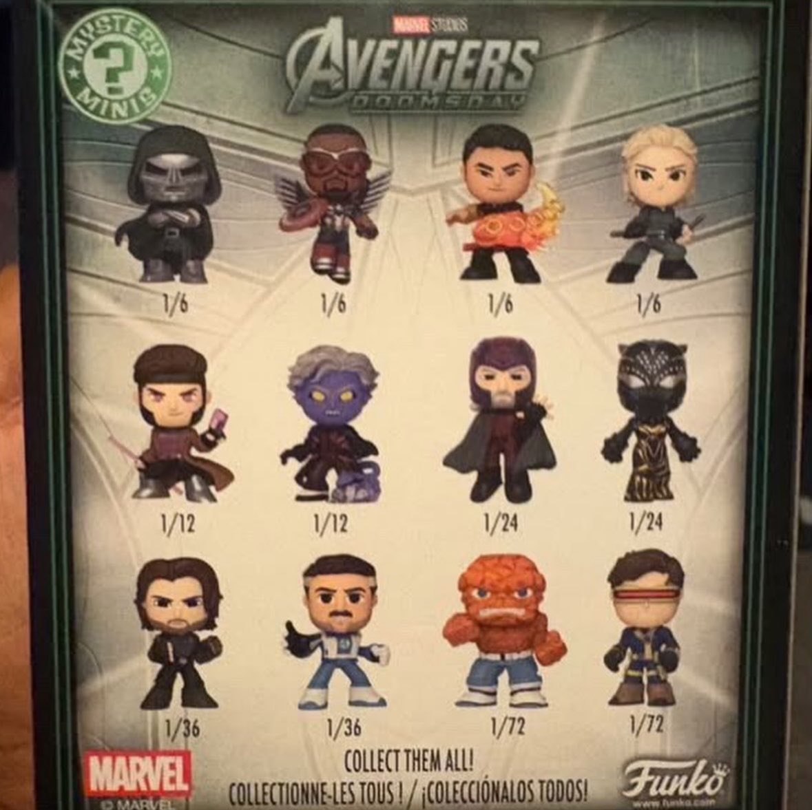 AvengersUpdated's tweet photo. First look at the Funko Mystery Minis for ‘AVENGERS: DOOMSDAY’. https://t.co/byN3lsRqtI