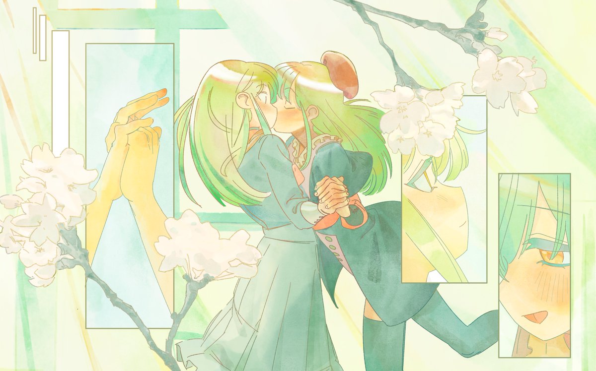 tiffany_zfc's tweet photo. Springtime love #若葉睦 #AveMujica https://t.co/UbQzW4mxpr