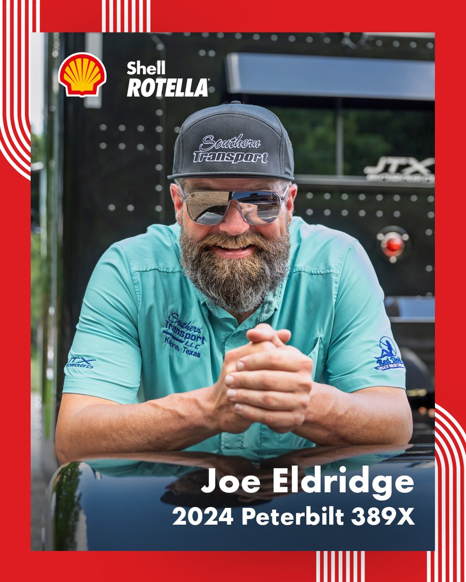 ShellRotella's tweet photo. You may have seen Truck Show Joe in your feed recently, and it’s for good reason.

We’re putting the spotlight on Joe again as this month’s SuperRigs calendar feature with his 2024 Peterbilt 389X.

Joe knows what it takes to keep trucks moving. He trusts Shell Rotella T4 Triple Protection in more than 200 trucks. With a fleet that size, Rotella is along for plenty of miles.