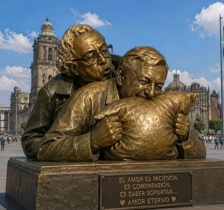 LNetita's tweet photo. @azucenau Los entiendo, van a poner está estatua. https://t.co/0wuUVcH4hE