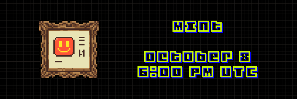 PixelBotsRH's tweet photo. 3,333 unique Pixel Bots on Robinhood will mint on October 8 at 6:00 PM UTC on @opensea.

Exclusive free mint spots are available for Bankr Club NFT holders and top 500 $BNKR holders.

You’ll soon be able to check your eligibility directly on our website and opensea mint page. https://t.co/qr39tn5Ubr