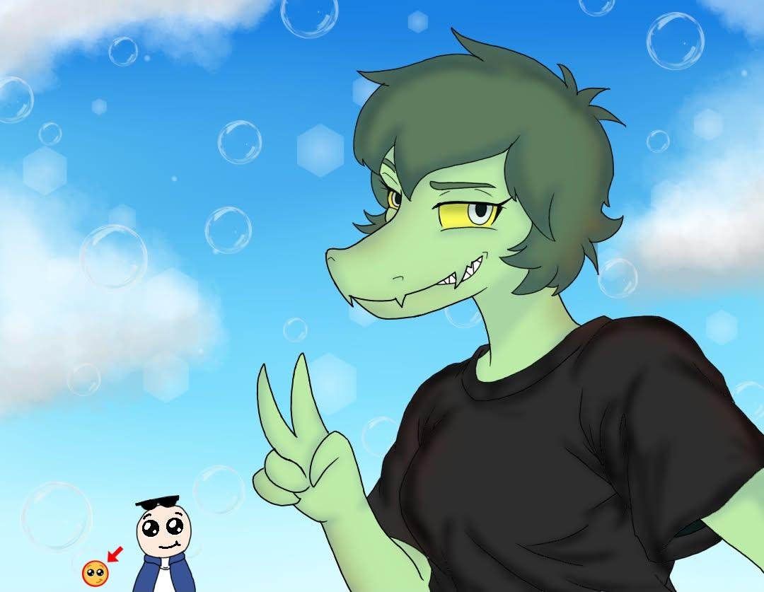 DoubleX_0's tweet photo. ☁
#IWaniHugthatGator
#IWaniHugThatGatorArt
#Iwanihugthatgatorart https://t.co/PEFoo2hvXE