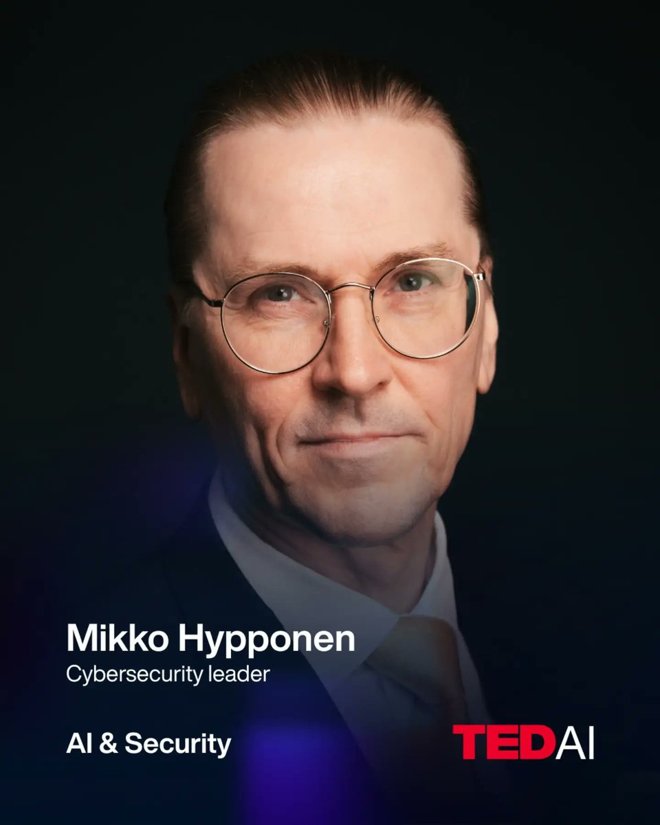 mikko's tweet photo. Welcome to my TED Talk. 

TED AI at the imperial palace in Vienna, October 28-30, 2026.
https://t.co/HnRYD4JZrd https://t.co/bhWoiPZ306
