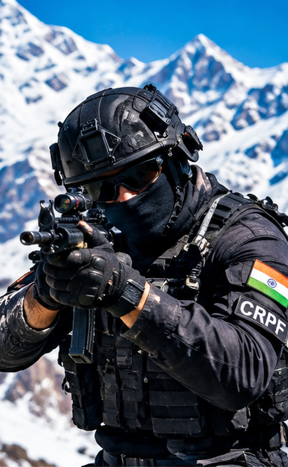SajidMir44057's tweet photo. Guarding Through Every Challenge 🏔️🇮🇳

Whether in difficult terrain or demanding operational environments, CRPF Commandos demonstrate preparedness, teamwork and commitment to their assigned responsibilities.
#CRPF #SwachhataHiSeva2026 #Flydubai https://t.co/tcnVlaGdHU