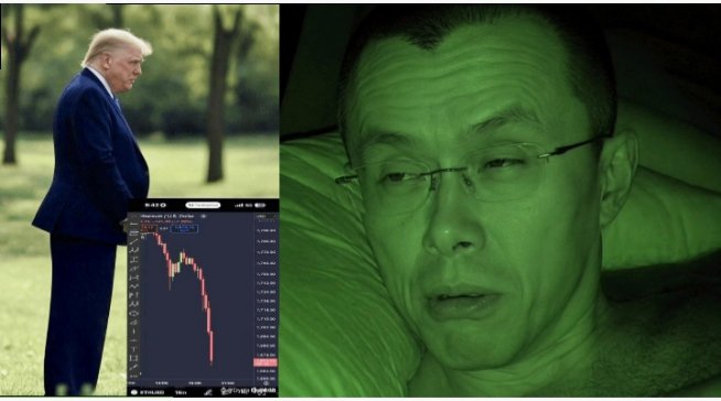 0xICEDEGEN's tweet photo. Shortly @cz_binance @realDonaldTrump #btc https://t.co/mH4sWDKH8M