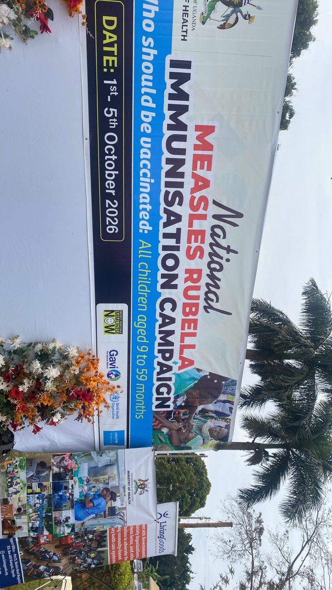 basil_tushabe's tweet photo. Health is Wealth- Let’s support this campaign and ensure all eligible children receive this life saving vaccination that’s being provided free of charge by Government of Uganda with support from partners https://t.co/MLYZAAOGFj