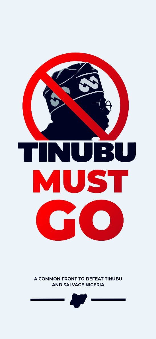 Urchilla01's tweet photo. On this Independence day, I enjoin every Nigerian to raise their voices in demanding that TINUBU MUST GO!

Also save this and use it as your lockscreen! https://t.co/krIDfCBlw5